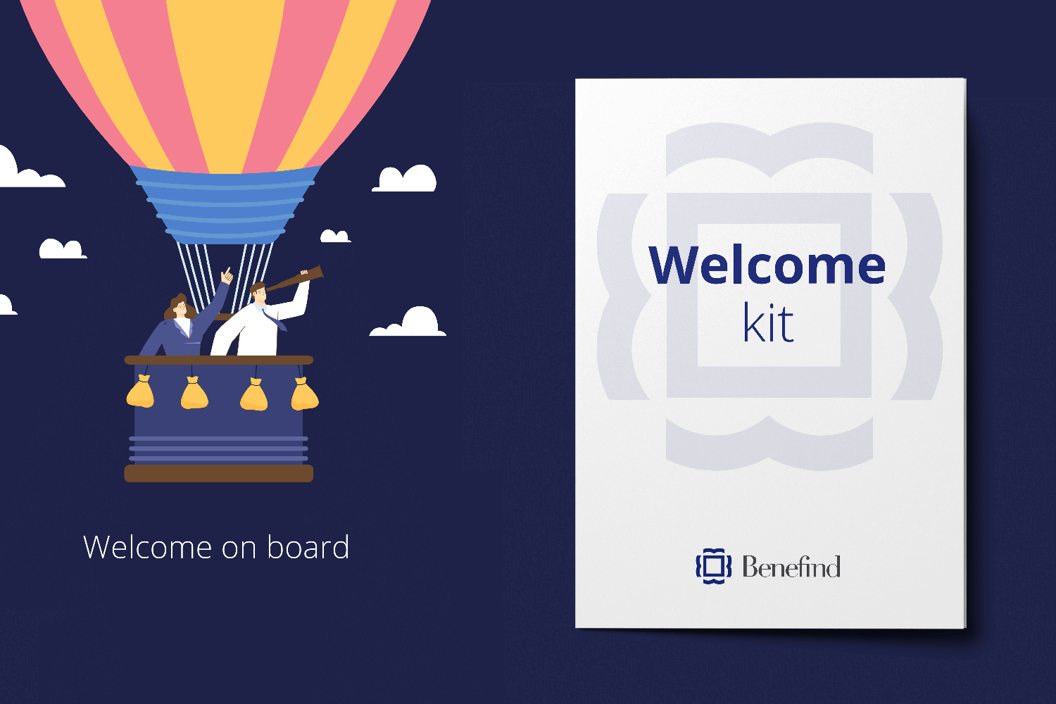 Welcome kit, mini guida per i nuovi dipendenti Benefind